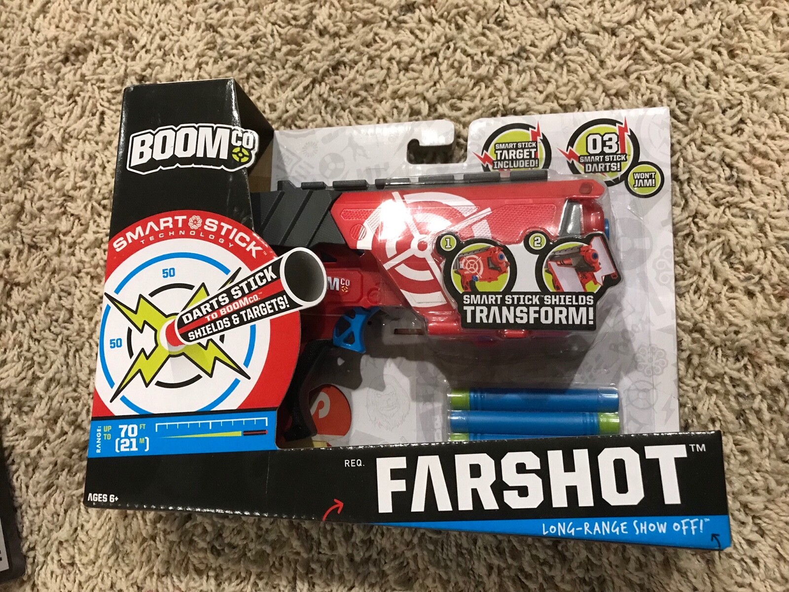 Lot of Toys Skyline Hovertech Battle FX 3.0 Drone Game & Boomco Farshot Blaster