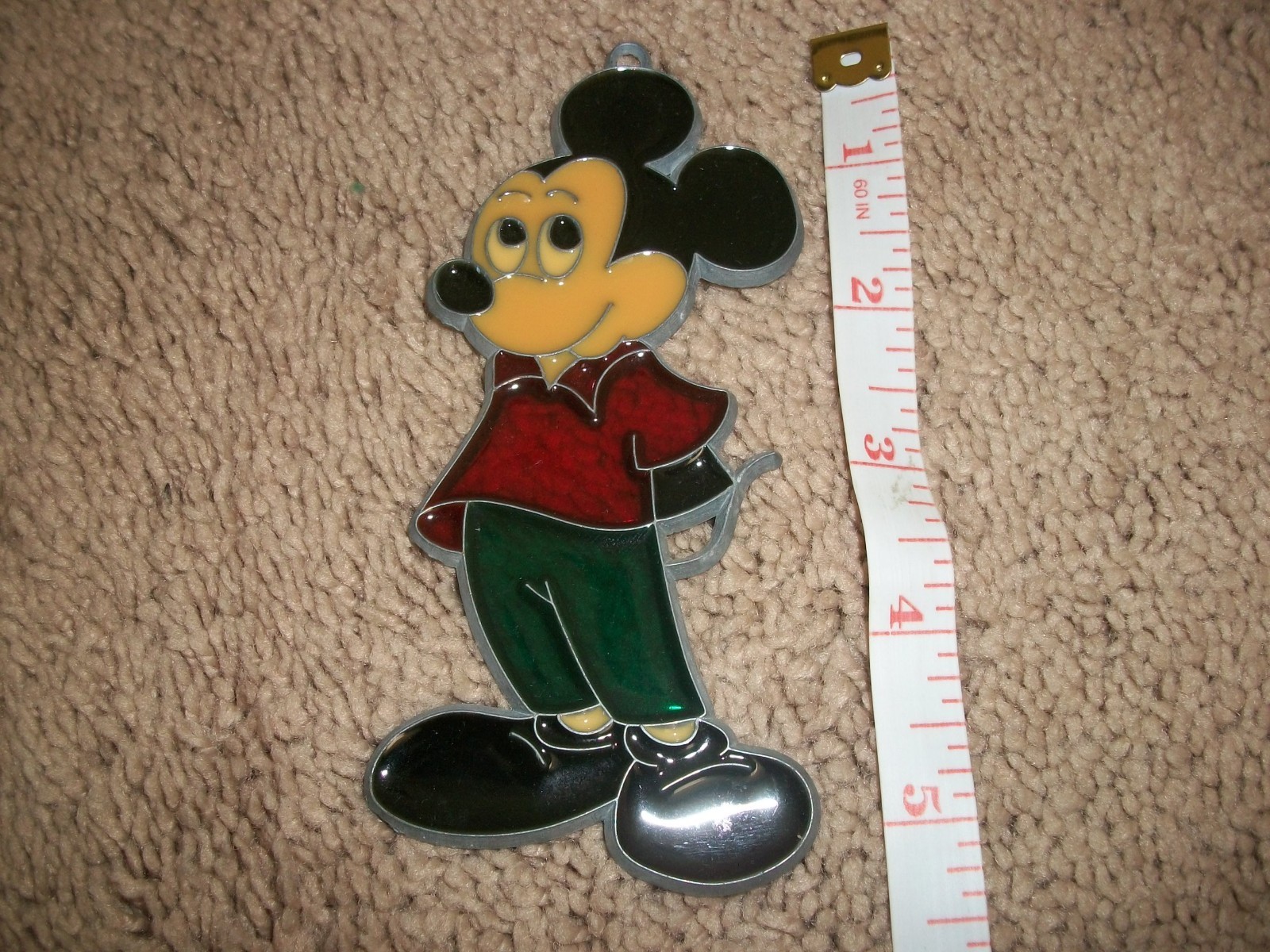 VINTAGE Mickey Mouse SUN CATCHER Disney Home Decoration Collectible FREE SHIPPIN