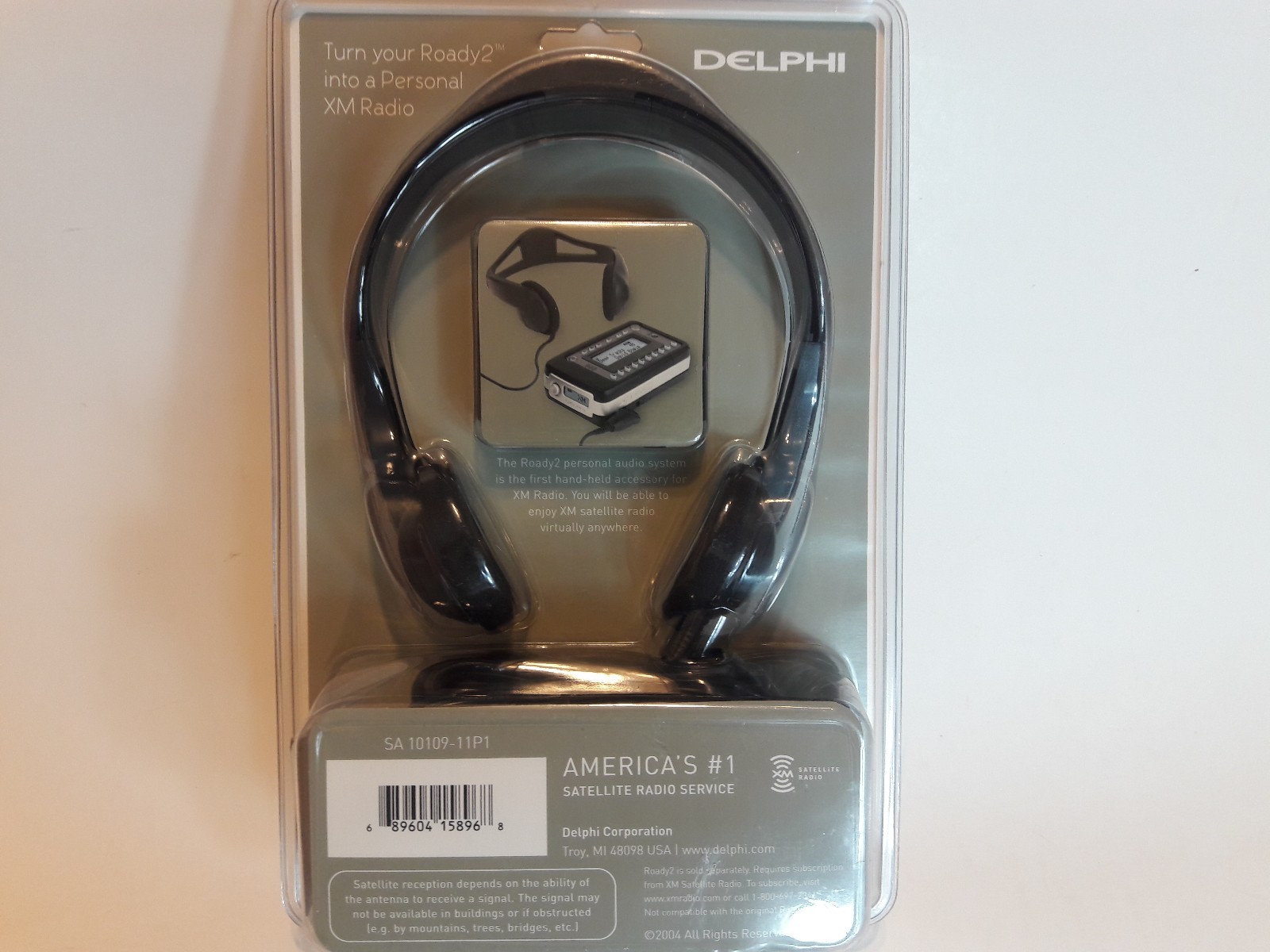 Delphi (Model No. SA10109) XM Roady2 Personal Audio System BRAND NEW Sealed