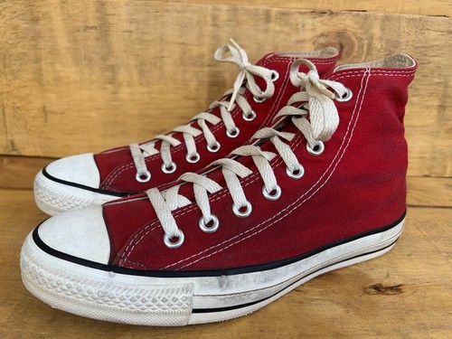 VTG 90's Converse All Star High top Men's Red Chuck Taylor