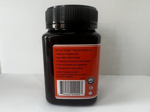 Wedderspoon 100% Raw Manuka Honey KFactor 16 New Zealand 17.6 oz 500g Exp 01/28