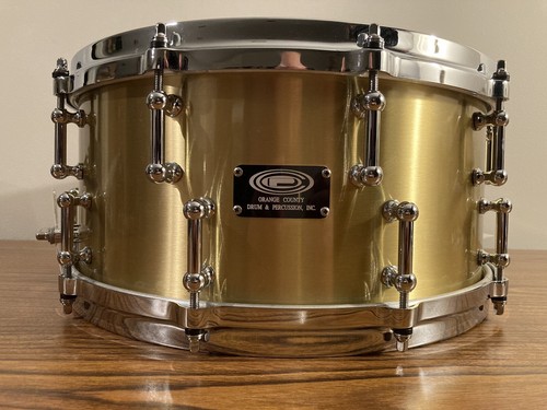Ocdp Orange County Drum Percussion Custom Bell Brass Snare