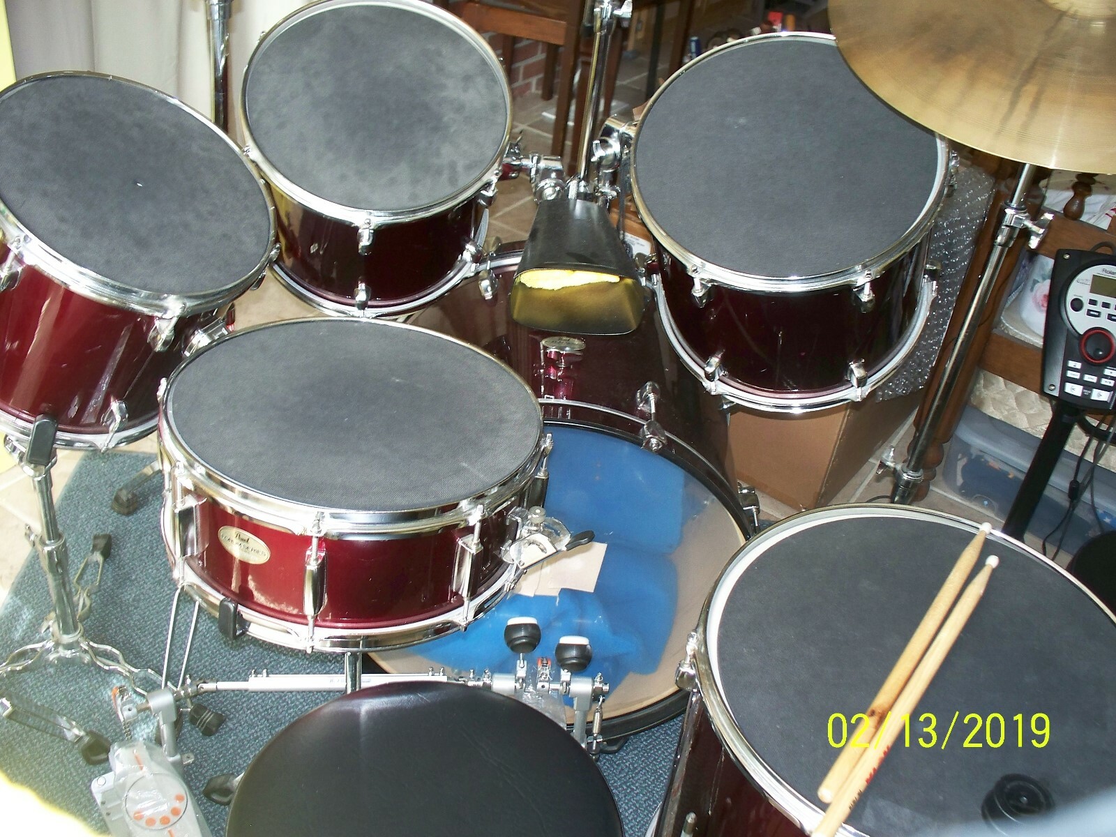 Pearl Drums & Roland TD-11 Electronic Drums