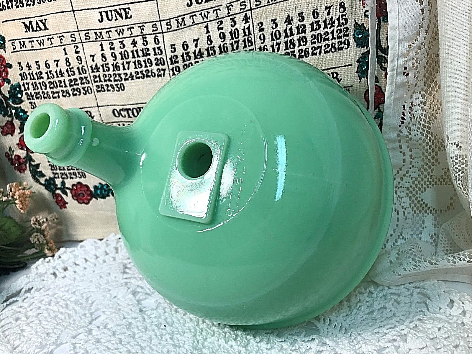 SUNBEAM Green Jadeite MIXER ATTACHMENT Juicer Bowl 87228 Vintage Replacement