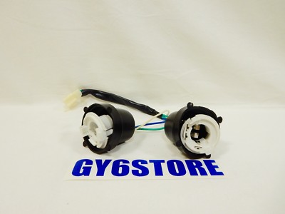 ヤマハ、COPERA TAO TAO VIP 50cc QMB139 SCOOTER HEADLIGHT WIRE HARNESS *OEM