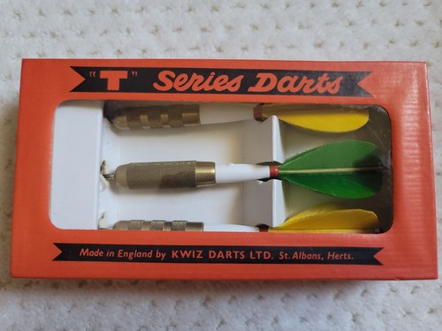 Vintage Kwiz Darts T Series 2 3/4