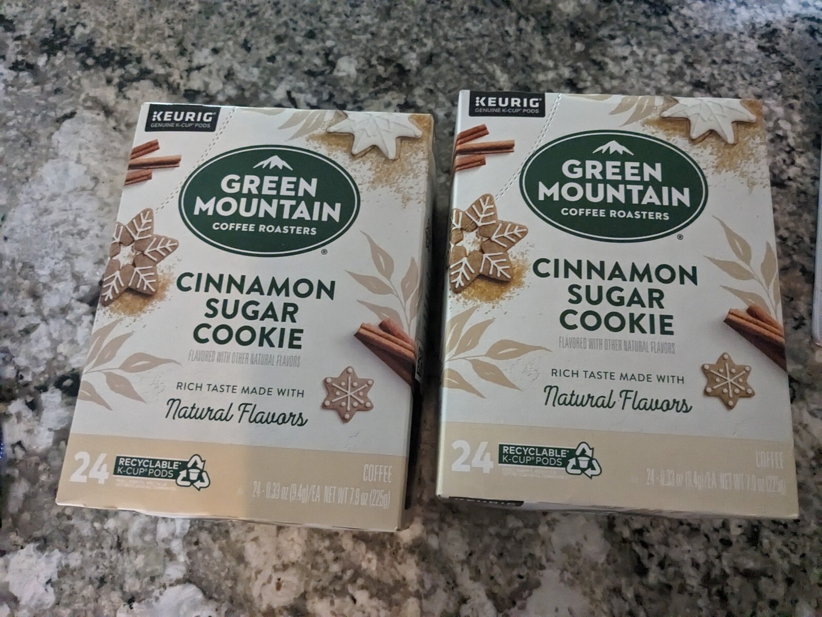 48 Green Mountain Coffee Roasters Cinnamon Sugar Cookie K-Cup pack of 2