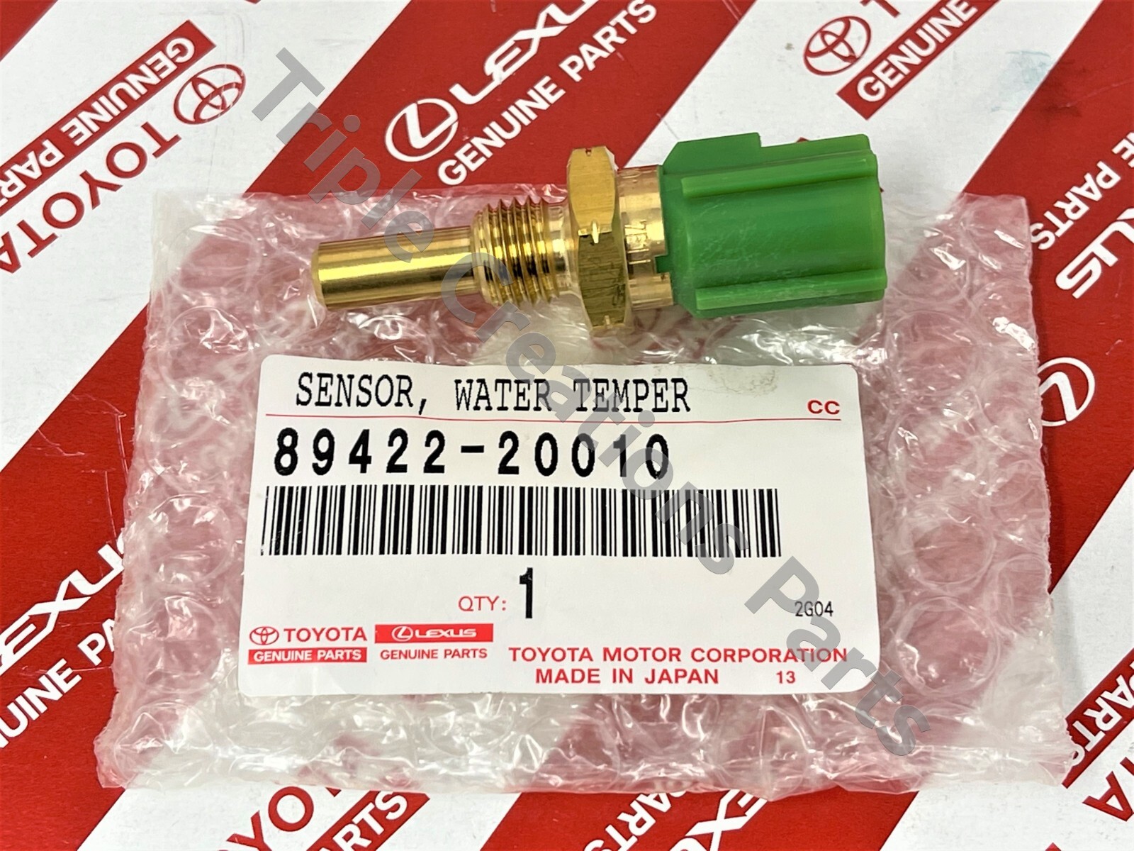 89422-20010 Genuine Toyota Sensor Water Temperature (For