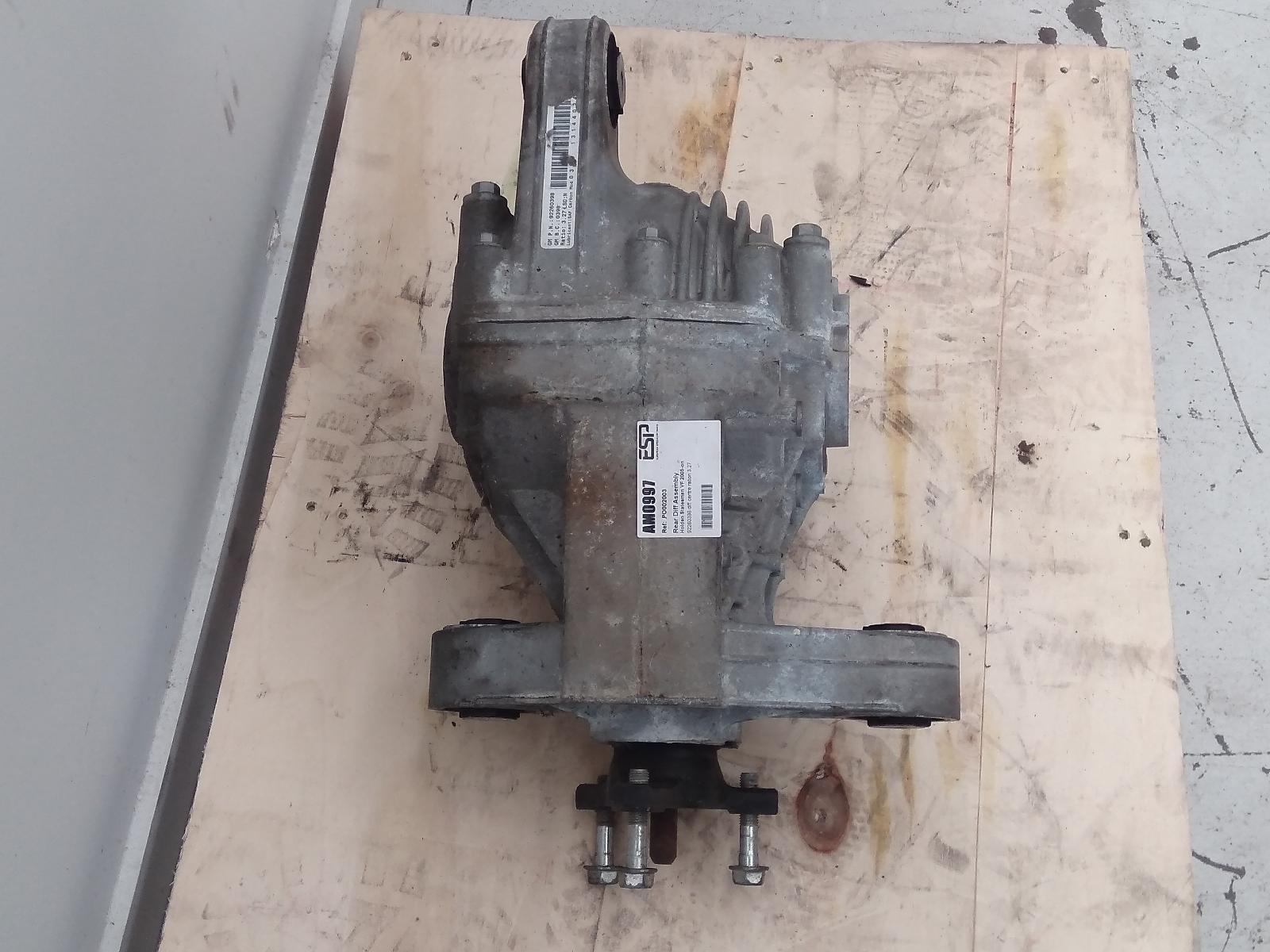 2013 Holden Commodore Differential Centre Ve V6 3.27 Ratio Non Lsd Type ...