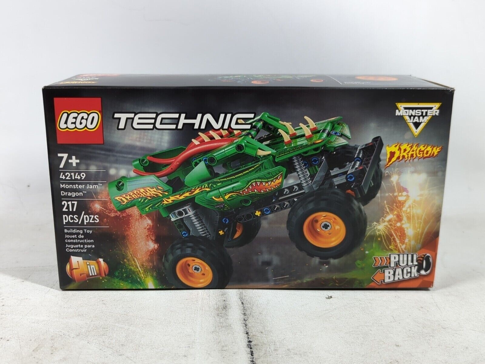 LEGO TECHNIC: Monster Jam Dragon (42149) 673419371186| eBay
