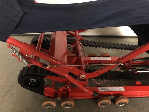 Evacu-trac Medical Emergency Evacuation Chair - Manual Track Stair Descent Chair