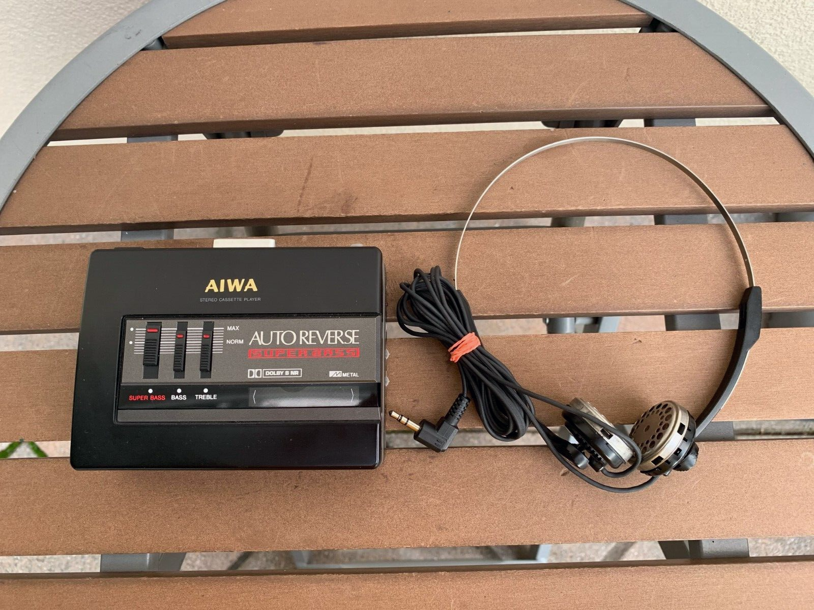 AIWA HS-P7 ステレオカセットプレーヤー レア レア AIWA ステレオ