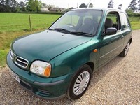2002 Nissan Micra 1.0 S 3 DOOR  HATCHBACK Petrol Manual
