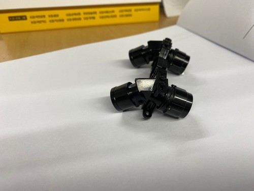 Dr. Kim Headlight Ergotype Telescope. First Dual Magnifier Inc: 2.5xor4.0x +1.5x