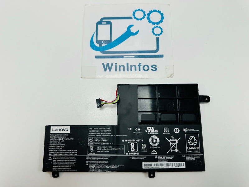 Batterie Batery Akku L15l2pb1 Originale Lenovo Yoga 510 (510-14ikb)