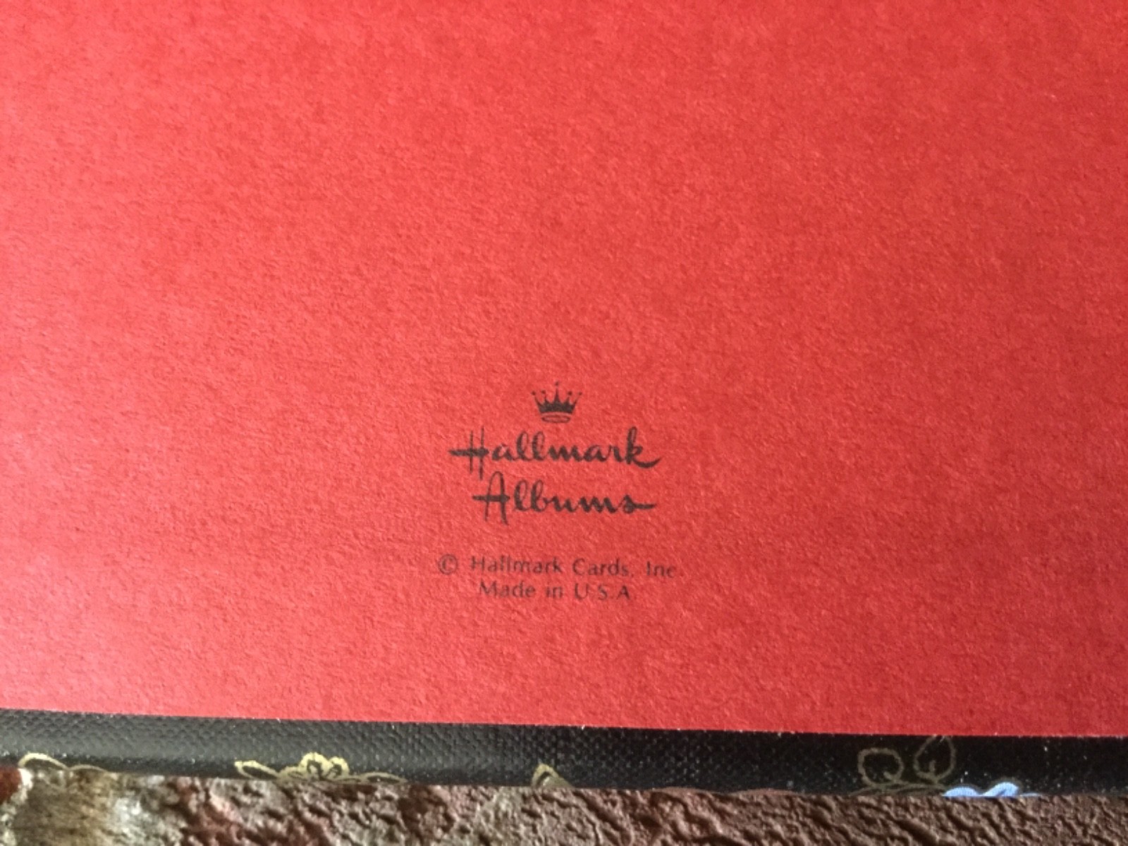 New Gorgeous VTG Hallmark Photo Album NIB Beautiful Quote On Cover 1970’s1980’s