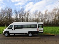 2018 Peugeot Boxer 2.0 Hdi L4H2 Minibus 17 SEATS + WHEELCHAIR ACCESSIBLE VEHICLE