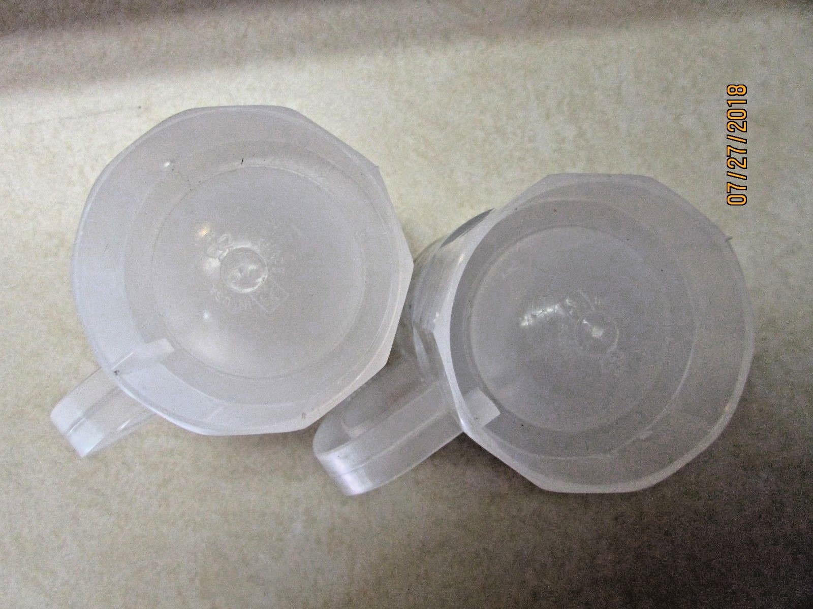 2 Vintage Pabst Blue Ribbon 14 oz  Plastic Mug