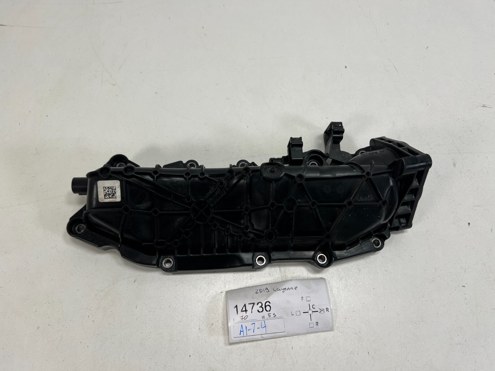2019-2022 PORSCHE CAYENNE 3.0L V6 RIGHT PASSENGER INTAKE MANIFOLD OEM