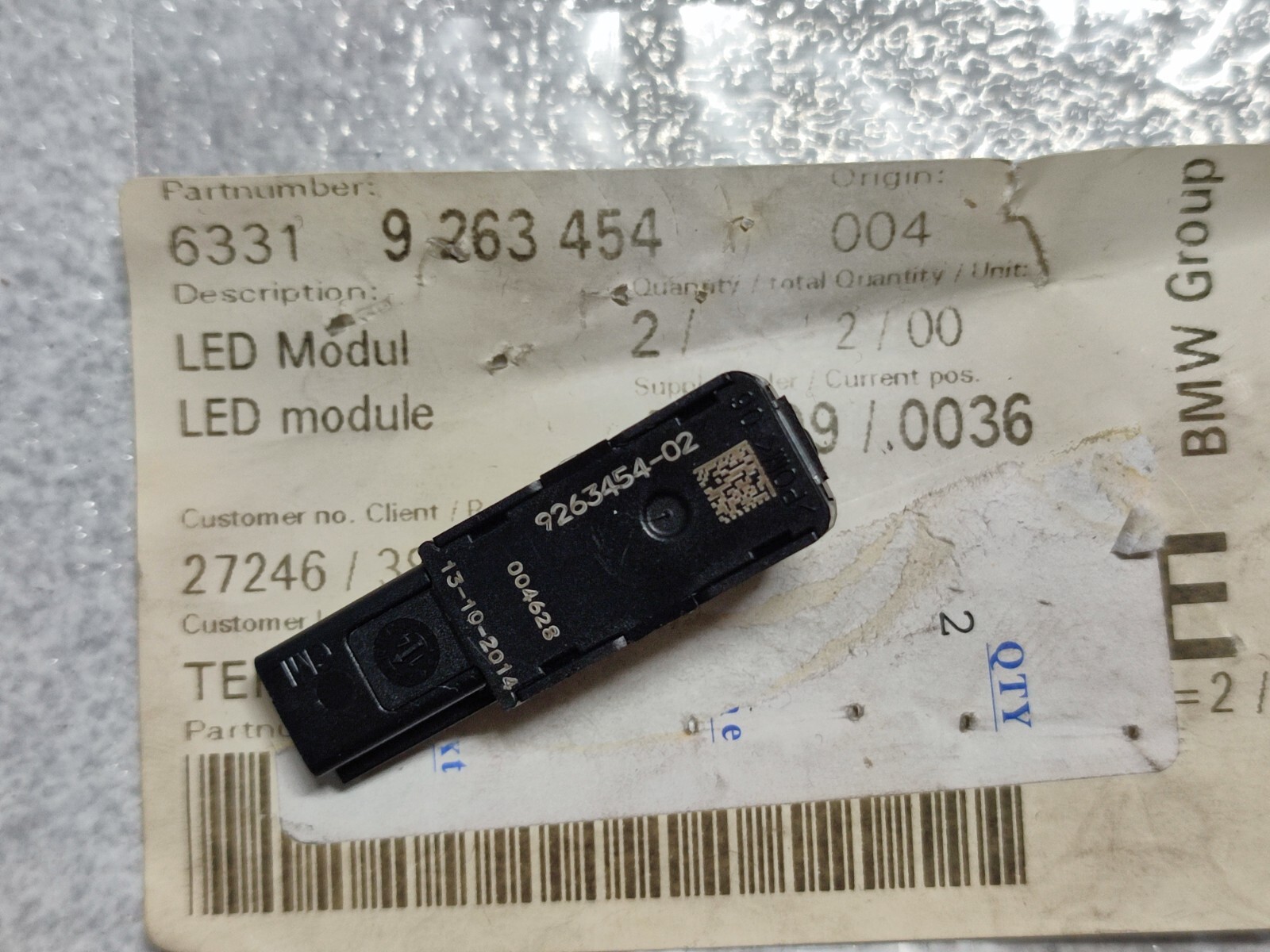 MINI F56-F55-F54-F57-F60 LED module !!NEW!! GENUINE
