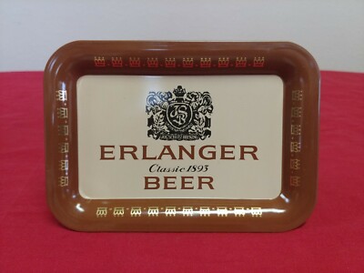Vtg Jos Schlitz Brewing Co Erlanger Classic 1893 Beer Tip Coin Trinket Tray NOS 