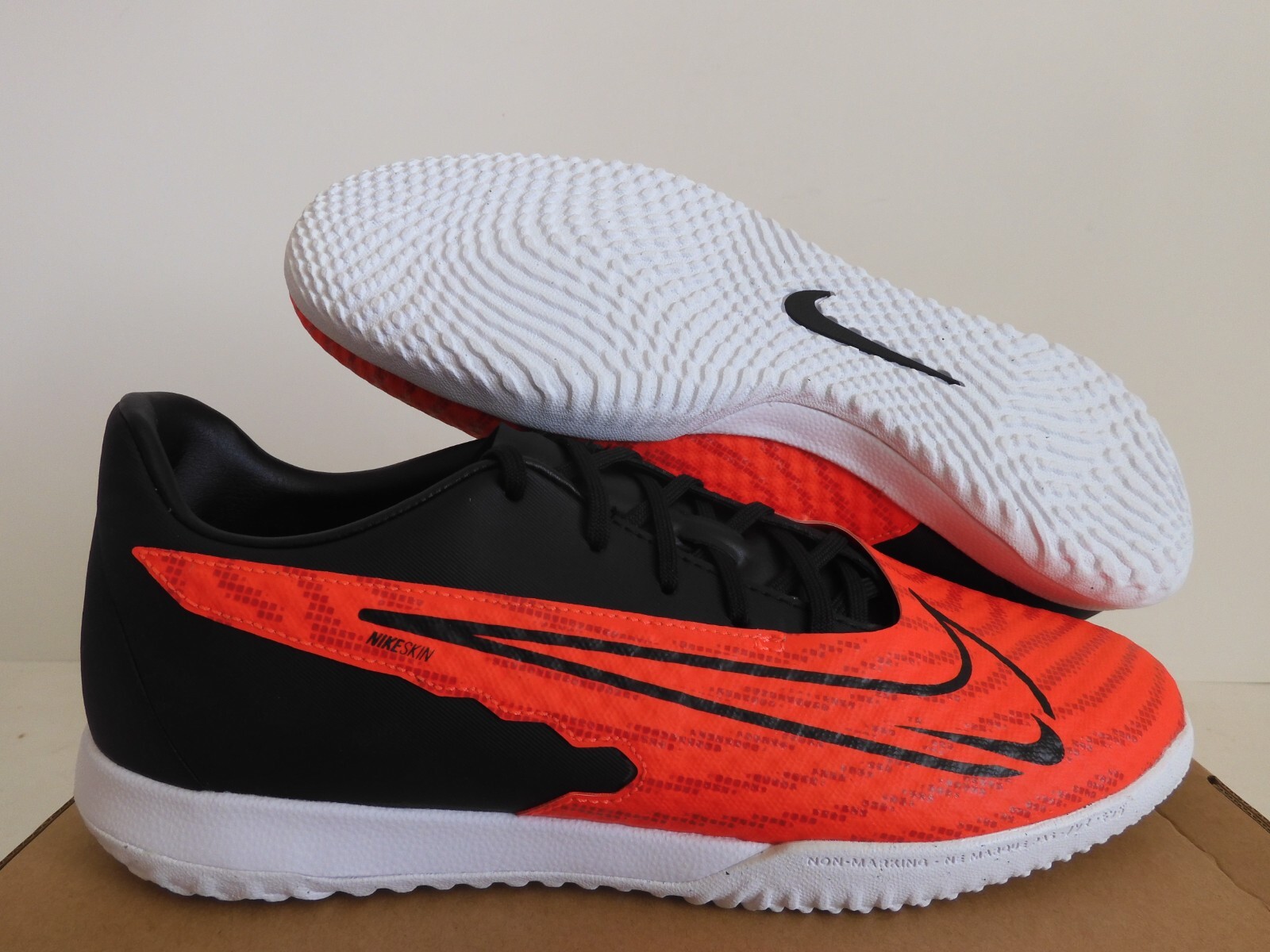 Nike Phantom Gx Academy Ic Bright Crimson Red-Black-White Sz