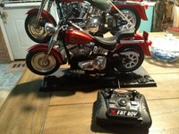 new bright remote control harley davidson fatboy