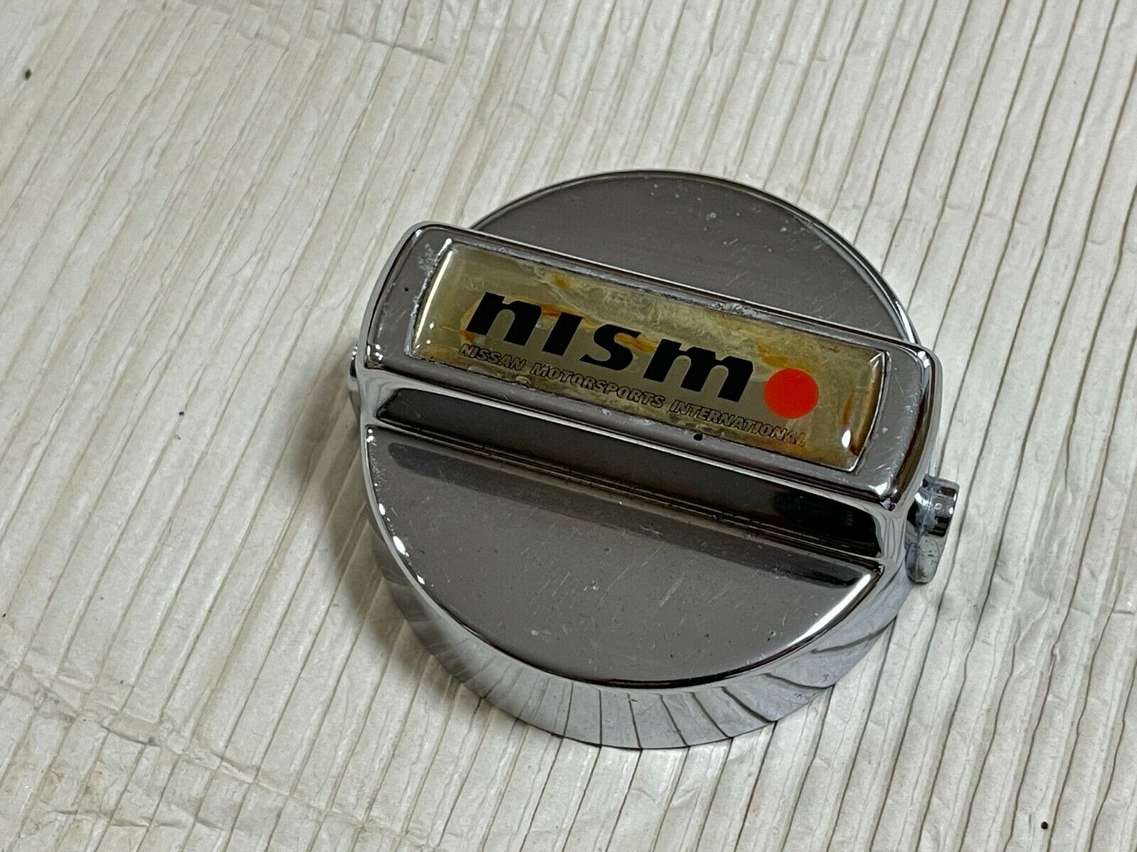 Nismo Mid Logo Fuel Filler Cap Skyline GT-R Silvia 240SX R32 Nismo Mid Logo Fuel Filler Cap Skyline GT-R Silvia 240SX R32