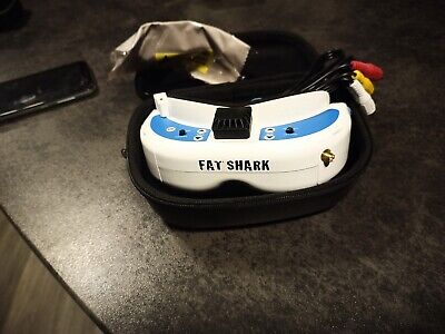 Fat Shark Dominator HD2 V2 FPV Goggles Headset w/ Battery Case & Accessories