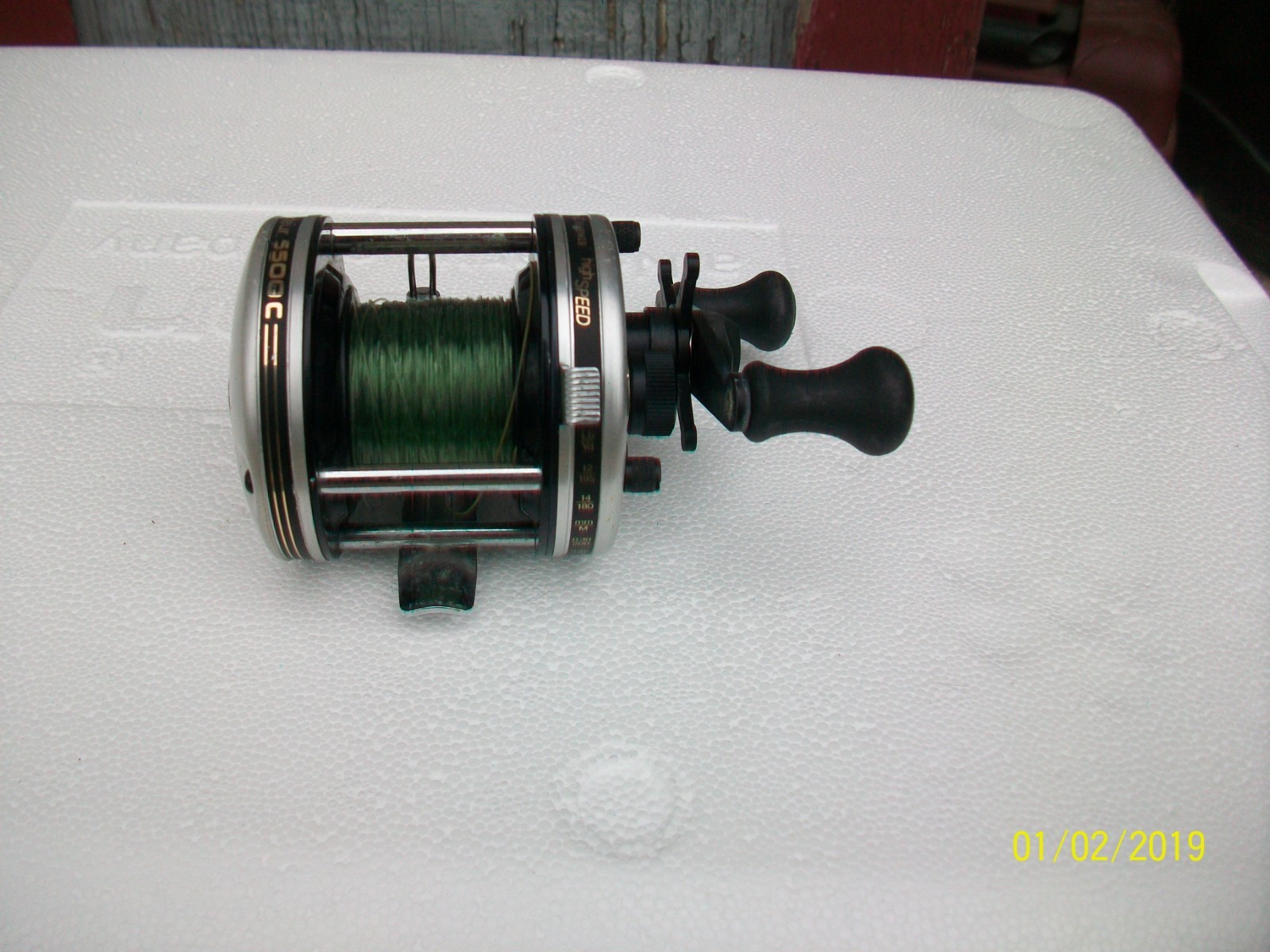 ABU GARCIA AMBASSADEUR 5500 C FISHING REEL MADE IN SWEDEN