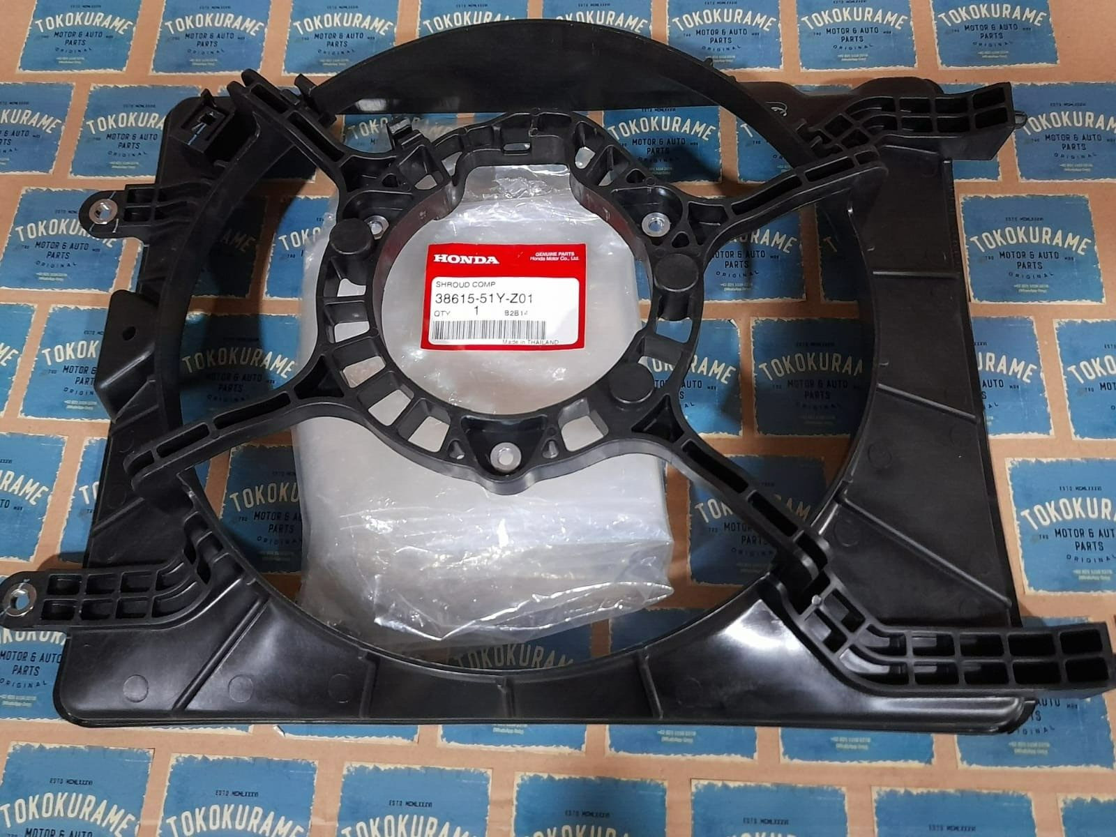 ファン・ダイク AC Fan Shroud Housing 2015-2020 For Honda HR-V 38615-51Y-Z01