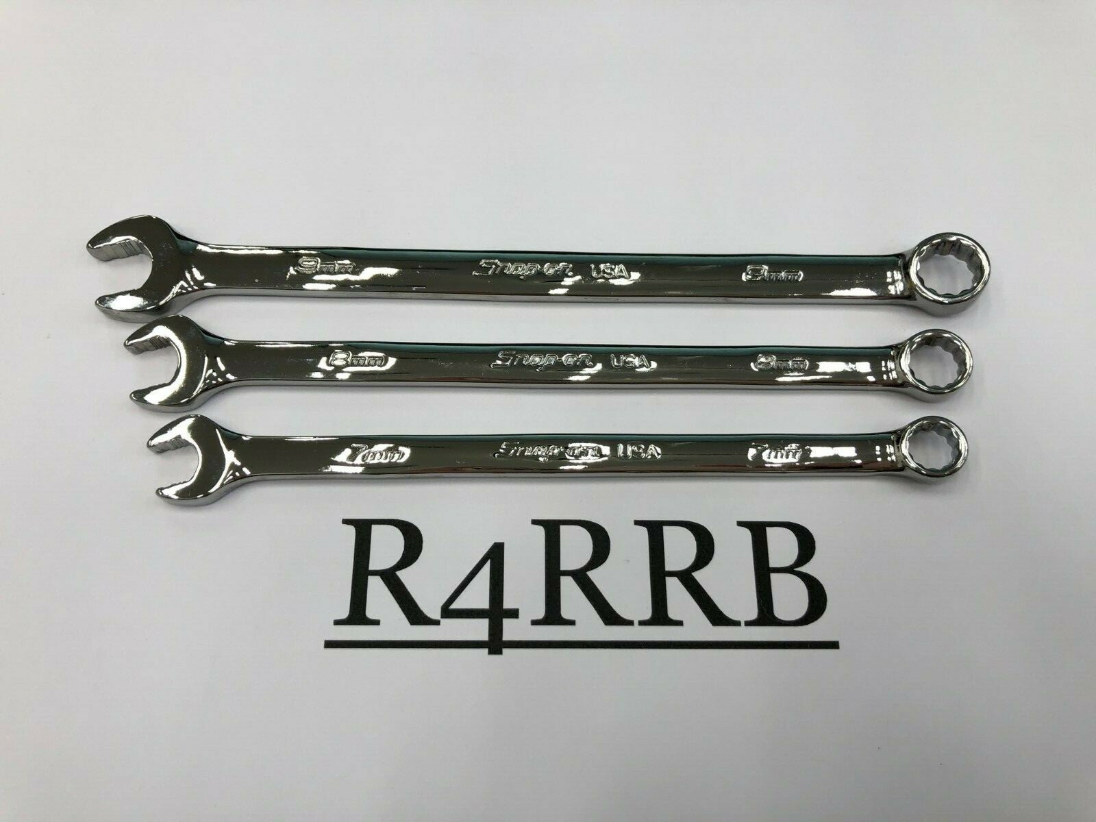Snap-on Tools USA NEW 3pc Metric 7mm - 9mm Flank Drive PLUS Snap-on Tools USA NEW 3pc Metric 7mm - 9mm Flank Drive PLUS