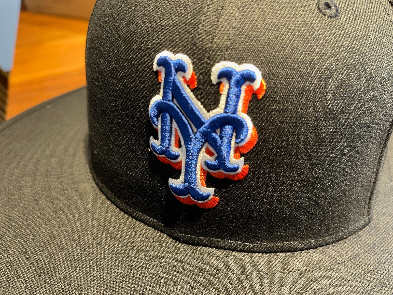 ウェア NEWERA FITTED LONG BRIM HAT METS New Era Fitted Long Brim Hat New York Mets Black 14307335 | eBay