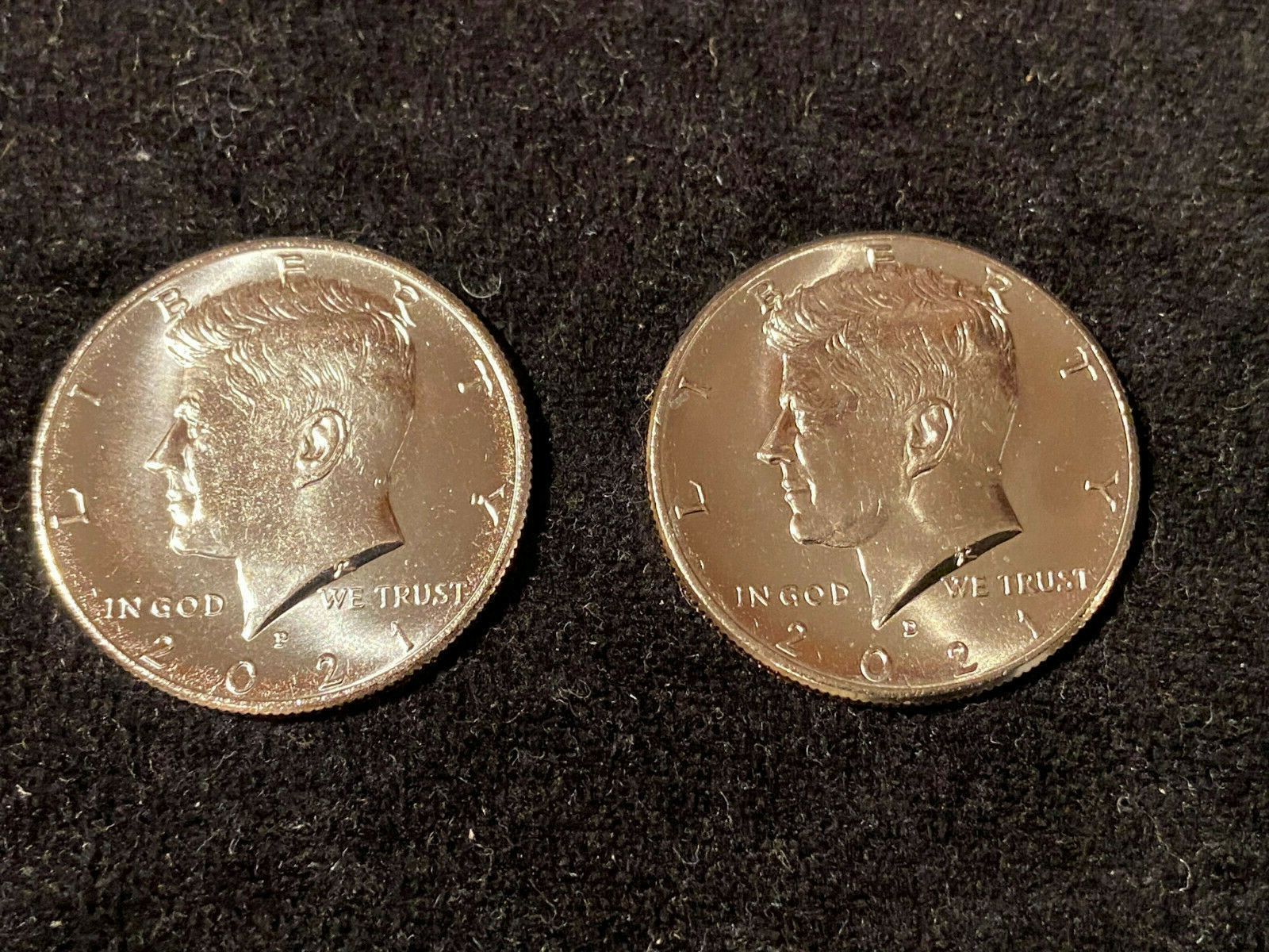 Kennedy Half Dollars 2000-2023 (24yr Run) 48 BU coins from the P&D Mints  "NICE