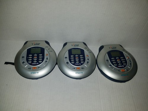Lot Of 3 Humanware Victor Reader Wave MP3/CD Players RFB&D DMP207 RH528