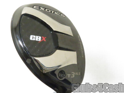 Tour Edge EXOTICS CBX T3 Wood 16.5* HZRDUS Smoke RDX 5.5 Strong Regular