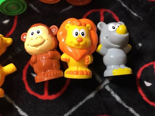11 VTECH Smartville Treehouse Alphabet Train Animal Replacement Figures Peacock