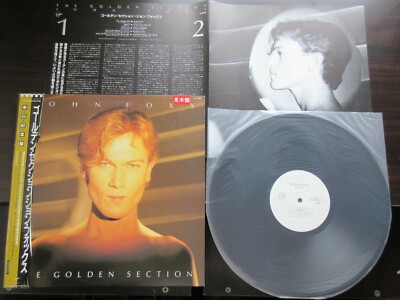 John Foxx The Golden Section Japan Promo Vinyl LP w OBI VIL
