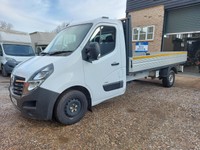 VAUXHALL MOVANO 2.3 Turbo D 135ps H1  Dropside   12 MONTHS WARRANTY