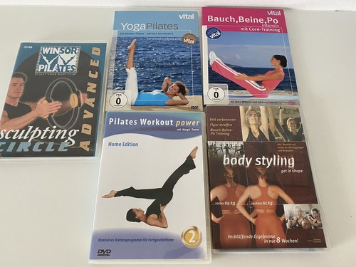 Fitness, Workout, Pilates - 5 DVDs