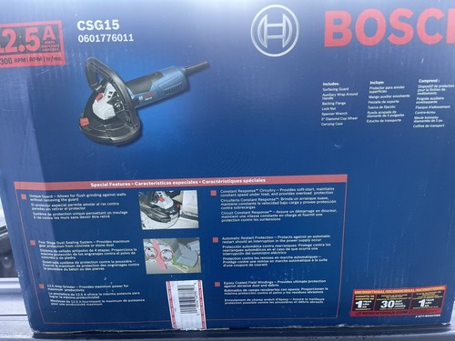 Bosch CSG15 5-Inch Concrete Surfacing Grinder