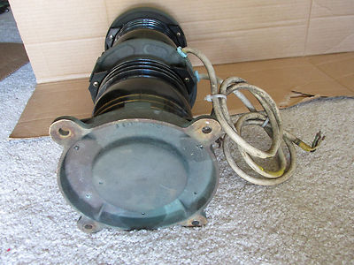 Perko Brass Double Lense Light Lantern White Ship Fishing Boat Navigation USA