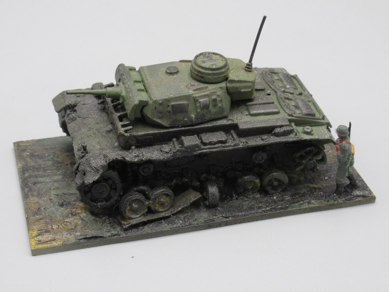 Maquette Char Allemand Panzer 3 NeutralisÃ©