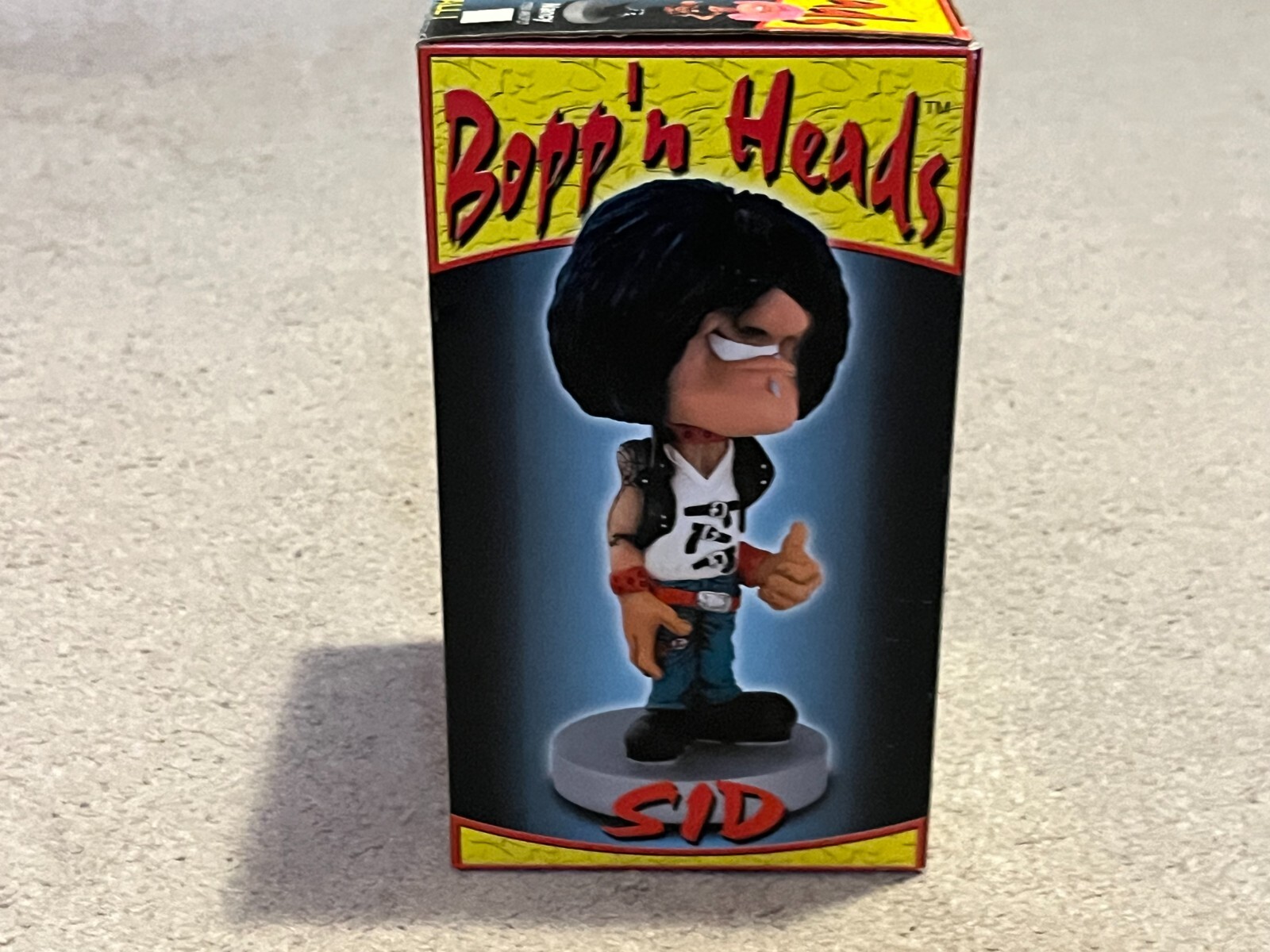 New Rare Bopp'n Heads Sid Bobblehead Figure Vintage 2003
