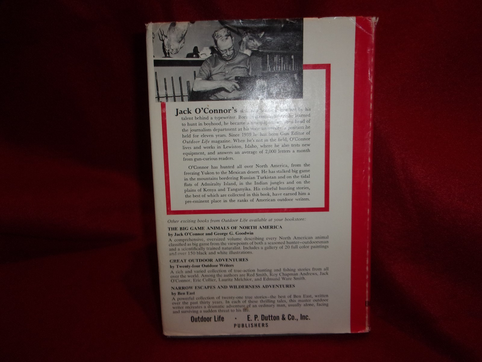 Big Game Hunt by Jack O'Connor & Fresh Water Fishing by Allen Parsons