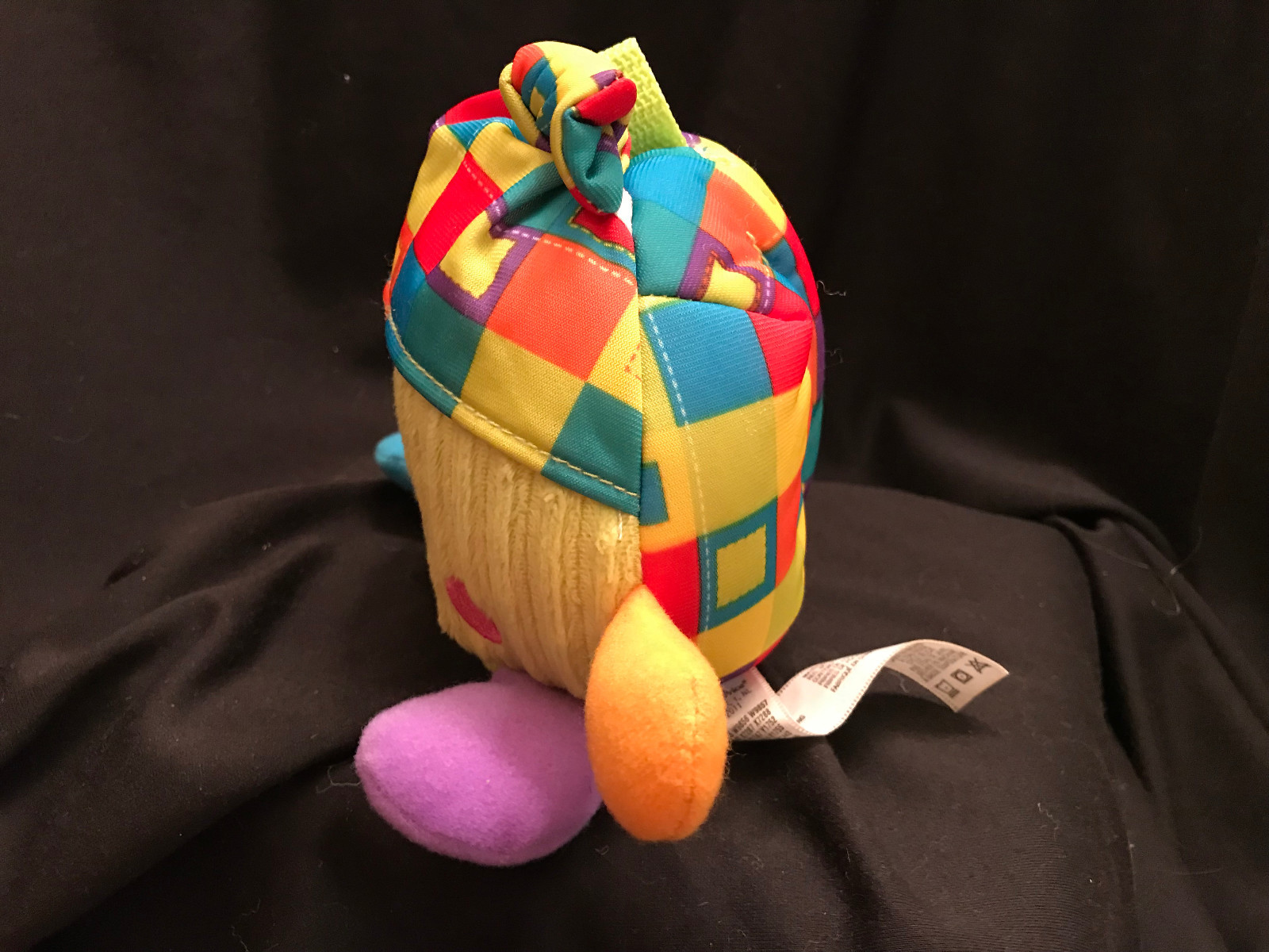 Fisher Price Giggle Gang Lime Green Plush Stuffed Laughing Giggles Baby Ball Toy