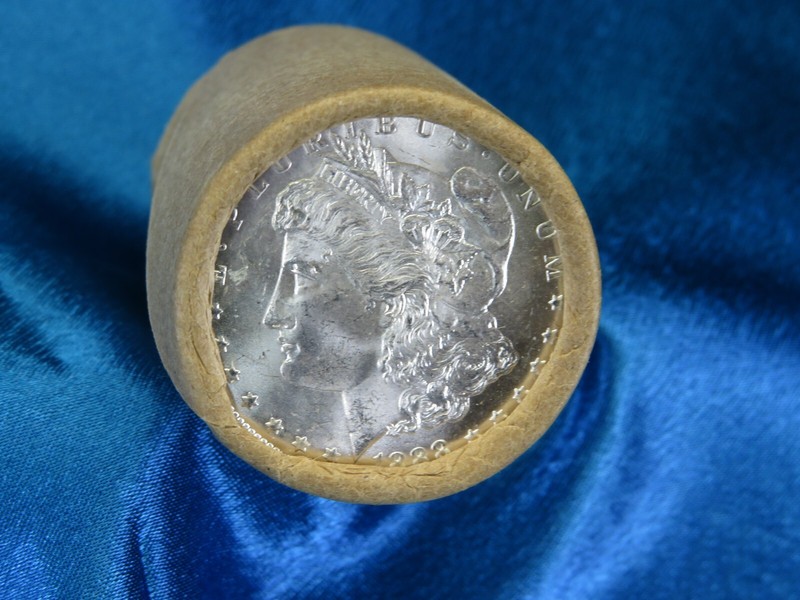 20 UNC BU Coins Morgan Dollar 1888/1898 ENDS+SILVER BAR 