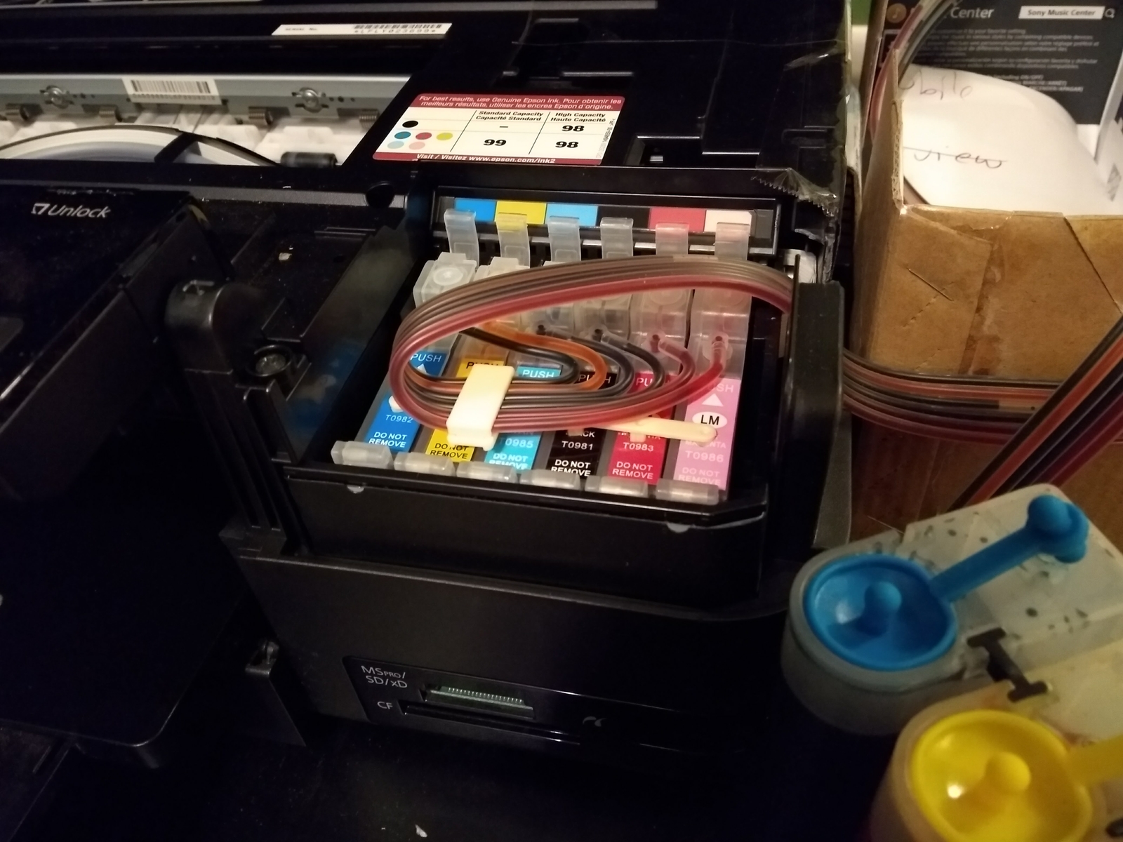 Epson Wf 3620 Does Not Recognize Ink Cartridge Error ink cartridge