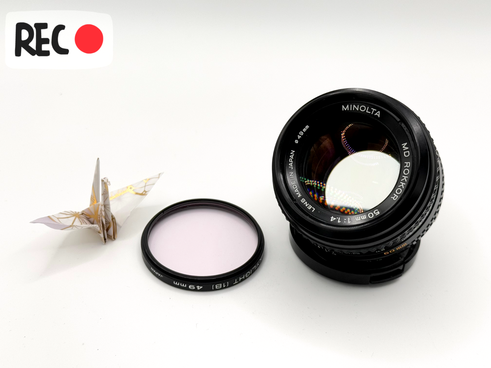 AS IS]Minolta MD Rokkor 50mm F1.4 MF Standard Lens MD Mount