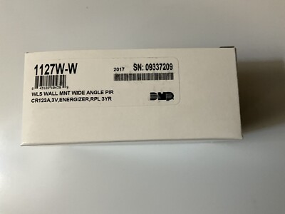 DMP 1127W-W Wireless Wall Mount Wide Angle PIR Motion Detector NEW IN BOX